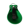 Green Plastic Cattle Water Trough Drinking Bowl with tongue for cow